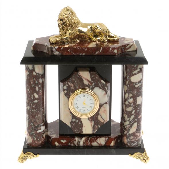 Часы &amp;quot;Лев&amp;quot; из креноида и бронзы 129404