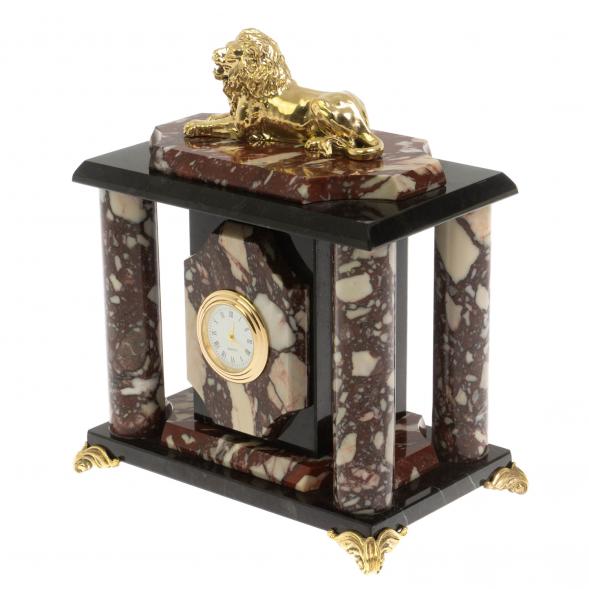 Часы &amp;quot;Лев&amp;quot; из креноида и бронзы 129404