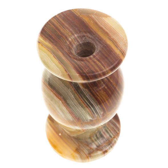 Подсвечник для церковной свечи из оникса 4х7,5 см (1,5х3) 123958