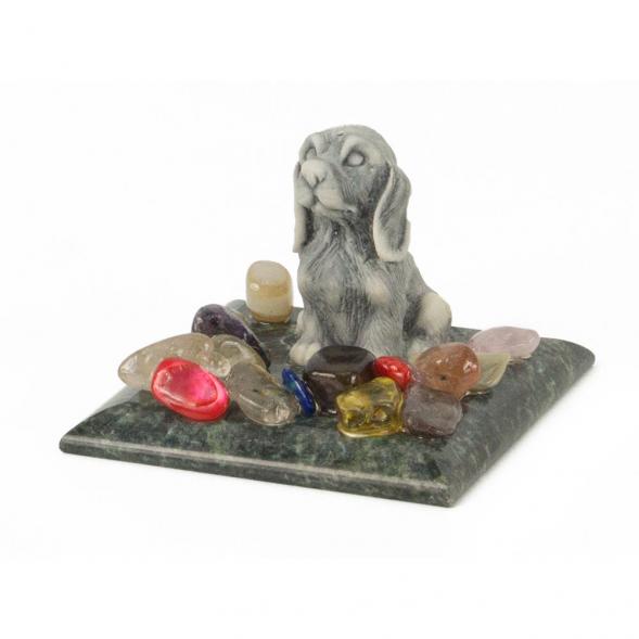 Сувенир &amp;quot;Щенок малый №1&amp;quot; из мрамолита 118169