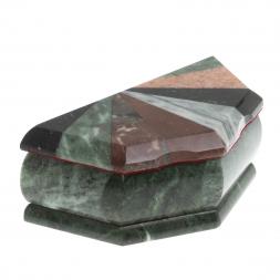 Шкатулка Ракушка с мозаикой 14,5х7,5х5,5 см