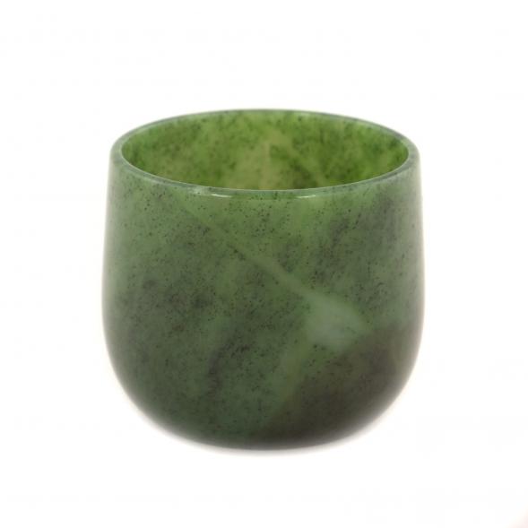 Коньячный бокал из камня нефрит 6,5х6 см 121368