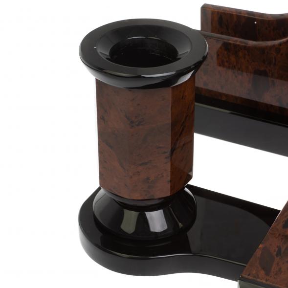 Настольный набор &amp;quot;Орёл&amp;quot; камень обсидиан 126853