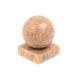 Шар 4,5 см из розового мрамора на подставке 4,5х4,5х6 см 127647