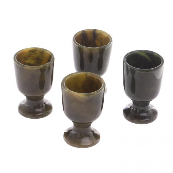 Рюмка на ножке из нефрита 3,5х5,5 см 124531