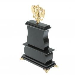 Часы &amp;quot;Герб&amp;quot; камень родонит