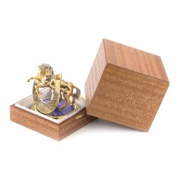 Сувенир "Подкова на счастье" чароит