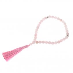 Четки из розового кварца 35 бусин