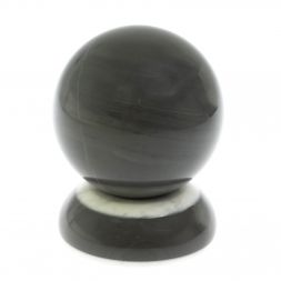 Шар &amp;quot;Антистресс&amp;quot; 10,5 из полосатого мрамора 10,5х10,5х13,5 см