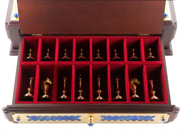 Шахматы &amp;quot;Царские&amp;quot; с лазуритом 120665