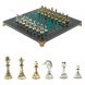 Шахматы турнирные &amp;quot;Стаунтон&amp;quot; из змеевика 28х28 см 127733