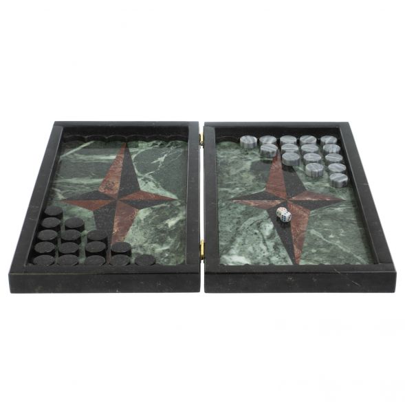 Каменные нарды &amp;quot;Звезда&amp;quot; лемезит, гранит 127888