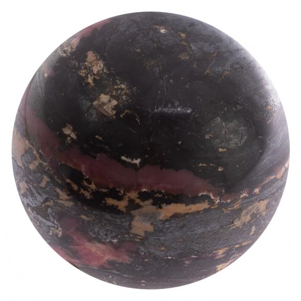 Шар из родонита 6,5 см 124827