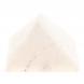 Пирамида из белого мрамора 6,5х6,5х5,3 см 126403