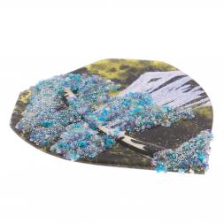 Магнит "Капля" камень змеевик