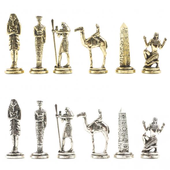 Шахматы &amp;quot;Древний Египет&amp;quot; доска 32х32 см из камня мрамор 122677