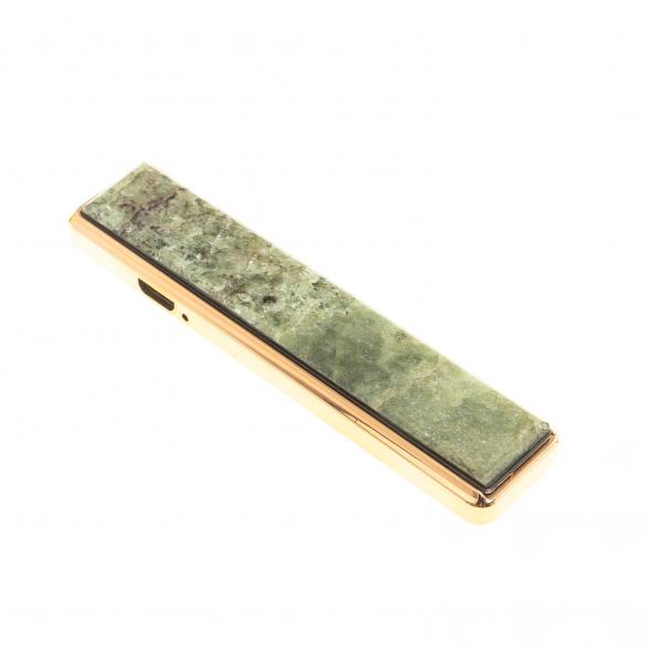 Электронная зажигалка камень желтый апатит зарядка USB 124227