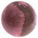 Шар из родонита 8 см розовый 124828
