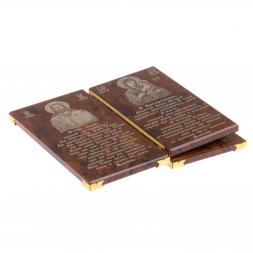 Икона-книга из обсидиана &amp;quot;10 заповедей&amp;quot;