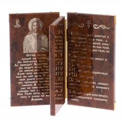 Икона-книга из обсидиана &amp;quot;10 заповедей&amp;quot;