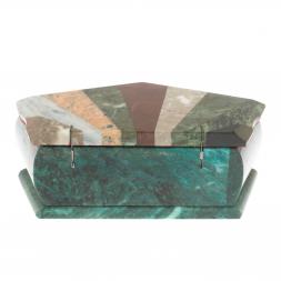 Шкатулка с мозаикой 17х8,5х7 см