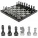 Шахматы &amp;quot;Традиционные&amp;quot; 44х44 см из мрамора и габбро-диабаза 129804