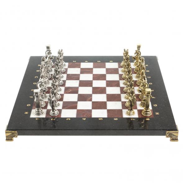 Шахматы &amp;quot;Икар&amp;quot; доска 32х32 см мрамор лемезит 122679