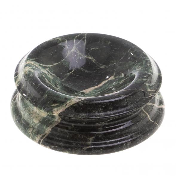 Пепельница из змеевика 10х10х3,3 см 124752