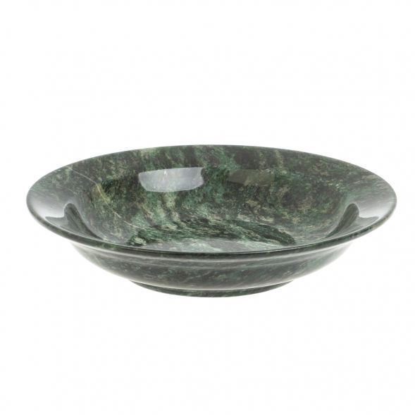 Тарелка из шабровского змеевика 19,5х19,5х4 см 127655