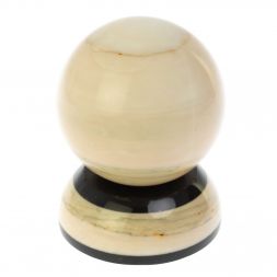 Шар на подставке 9,5 см из газганского мрамора
