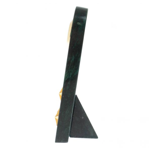 Часы &amp;quot;Погон полковник МЧС&amp;quot; камень змеевик 129027