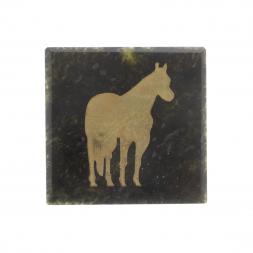 Магнит "Лошадь" из змеевика