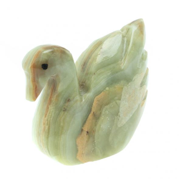Сувенир &amp;quot;Лебедь&amp;quot; из оникса 8х3х6,5 см (3) 128038