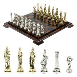 Шахматы &amp;quot;Атлас&amp;quot; доска 40х40 см из обсидиана