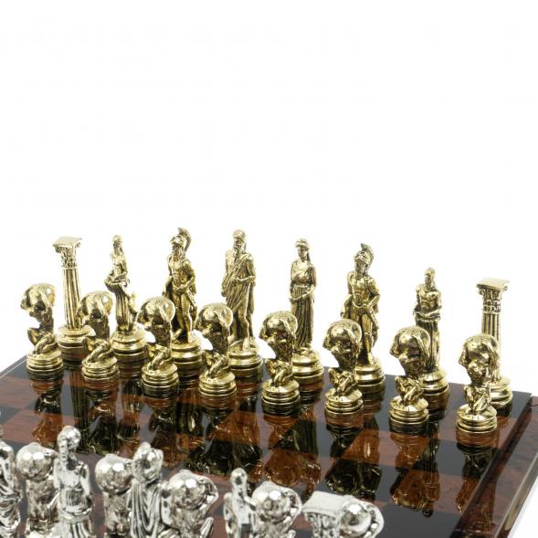 Шахматы &amp;quot;Атлас&amp;quot; доска 40х40 см из обсидиана 128362