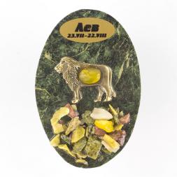 Магнит знак зодиака "Лев"