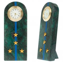 Часы-погон &amp;quot;Капитан МЮ&amp;quot; камень змеевик