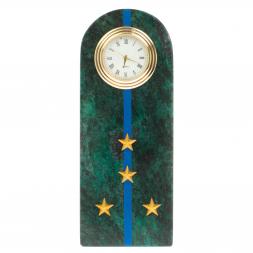 Часы-погон &amp;quot;Капитан МЮ&amp;quot; камень змеевик