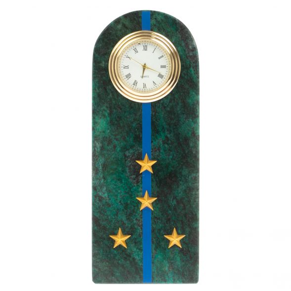 Часы-погон &amp;quot;Капитан МЮ&amp;quot; камень змеевик 129184