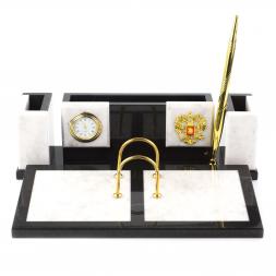 Письменный набор &amp;quot;Люкс&amp;quot; из мрамора