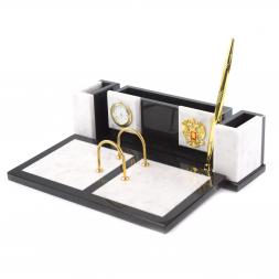 Письменный набор &amp;quot;Люкс&amp;quot; из мрамора