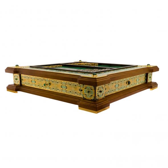 Нарды &amp;quot;Орнамент&amp;quot; камень малахит Златоуст 125193