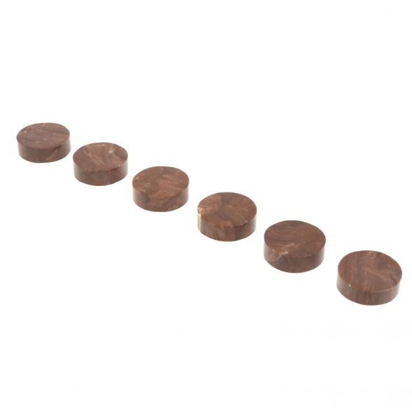 Камни для виски &amp;quot;Фишки&amp;quot; из камня лемезит 6 штук 127417