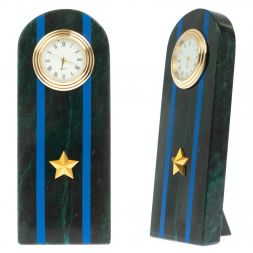 Часы-погон &amp;quot;Майор МЮ&amp;quot; камень змеевик