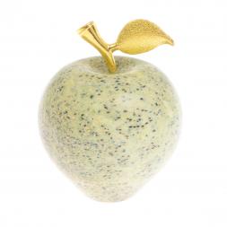 Сувенир "Яблоко" из змеевика 7х7х9 см