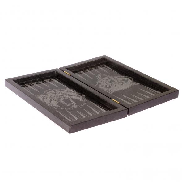 Нарды &amp;quot;Хищники&amp;quot; из камня гранит 125430