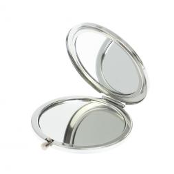 Зеркало круглое благородный офит цвет серебро