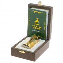 Стопка гильза &amp;quot;Волк&amp;quot; 40 мл Златоуст