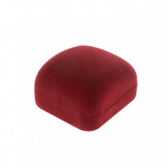 Запонки прямоугольные малые камень желтый апатит 130057