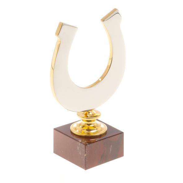 Подкова сувенирная &amp;quot;На удачу&amp;quot; камень яшма в подарочной коробке Златоуст 113935